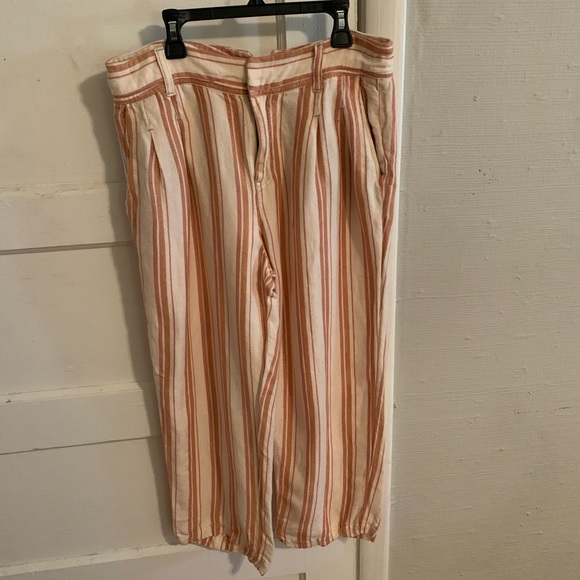 Free people striped beachy linen pants - Picture 5 of 10